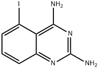 2 4-DIAMINO-5-IODOQUINAZOLINE Struktur