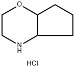 Octahydrocyclopenta[b]morpholine hydrochloride Struktur