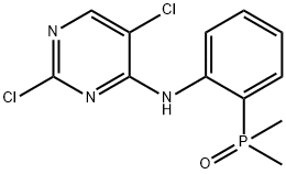 2,5-dichloro-N-(2-(diMethylphosphoryl)phenyl)pyriMidin-4-aMine Structure