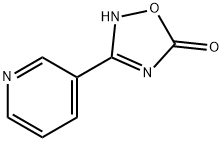 3-pyridin-3-yl-2H-1,2,4-oxadiazol-5-one Struktur