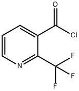 3-Pyridinecarbonyl chloride, 2-(trifluoromethyl)- (9CI) Struktur