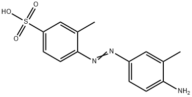 6-[(4-amino-m-tolyl)azo]toluene-3-sulphonic acid Struktur