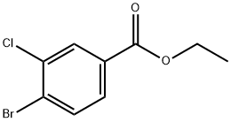 Ethyl 4-bromo-3-chlorobenzoate Struktur