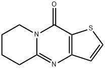 5,6,7,8-TETRAHYDRO-10H-PYRIDO[1,2-A]THIENO[3,2-D]PYRIMIDIN-10-ONE Struktur