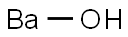 Barium monohydroxide Struktur