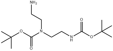 1,4-雙-BOC-1,4,7-三氮雜庚烷, 120131-72-8, 結(jié)構(gòu)式