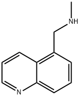 N-METHYL-1-QUINOLIN-5-YLMETHANAMINE Struktur