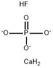 calcium fluoride phosphate Struktur