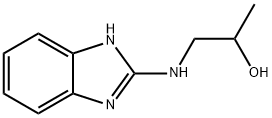 2-Propanol,1-(1H-benzimidazol-2-ylamino)-(9CI) Struktur