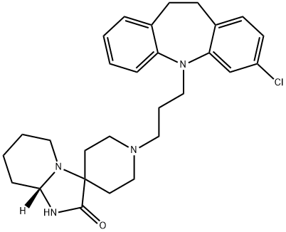 (S)-(-)-Mosapramine Struktur