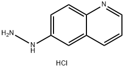 Quinoline, 6-hydrazino-, Monohydrochloride Struktur