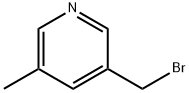 Pyridine, 3-(bromomethyl)-5-methyl- (9CI) Struktur