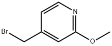 4-(broMoMethyl)-2-Methoxypyridine Struktur