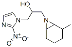 α-[(2-Nitro-1H-imidazole-1-yl)methyl]-2-methyl-7-azabicyclo[4.1.0]heptane-7-ethanol Struktur