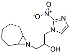 α-[(2-Nitro-1H-imidazole-1-yl)methyl]-8-azabicyclo[5.1.0]octane-8-ethanol Struktur