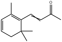 3-Buten-2-one, 4-(2,6,6-trimethyl-1,3-cyclohexadien-1-yl)- Struktur