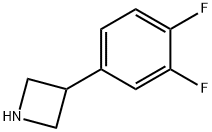 3-(3,4-Difluorophenyl)azetidine Struktur