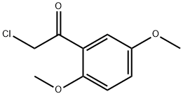 2-CHLORO-1-(2,5-DIMETHOXYPHENYL)ETHANONE Struktur