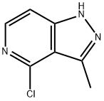 1H-Pyrazolo[4,3-c]pyridine,4-chloro-3-Methyl- Struktur