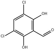 3,5-Dichloro-2,6-dihydroxybenzaldehyde Struktur