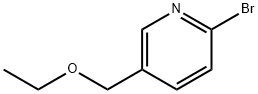 2-Bromo-5-ethoxymethyl-pyridine Struktur