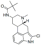 N-(2-chloro-6-methylergoline-8-yl)-2,2-dimethylpropanamide Struktur