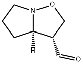 Pyrrolo[1,2-b]isoxazole-3-carboxaldehyde, hexahydro-, cis- (9CI) Struktur