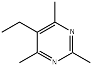 Pyrimidine, 5-ethyl-2,4,6-trimethyl- (9CI) Struktur