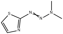 Thiazole,  2-(3,3-dimethyl-1-triazenyl)-  (9CI) Struktur