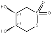 (4S,5R)-1,1-dioxodithiane-4,5-diol Struktur