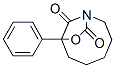 7-phenyl-9,10-dioxo-1-aza-8-oxabicyclo(5.2.1)decane Struktur