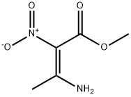 2-Butenoicacid,3-amino-2-nitro-,methylester,(E)-(9CI) Struktur