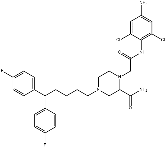 Draflazine Struktur