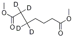 DiMethyl Heptanedioate---d4 Struktur