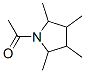 Pyrrolidine, 1-acetyl-2,3,4,5-tetramethyl- (9CI) Struktur