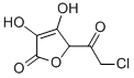 2(5H)-Furanone, 5-(chloroacetyl)-3,4-dihydroxy-, (S)- (9CI) Struktur