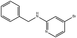 2-Benzylamino-4-bromopyridine Struktur