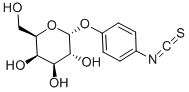 ALPHA-D-GALACTOPYRANOSYLPHENYL ISOTHIOCYANATE Struktur