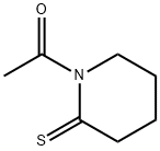 2-Piperidinethione, 1-acetyl- (9CI) Struktur