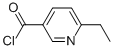 3-Pyridinecarbonyl chloride, 6-ethyl- (9CI) Struktur