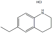 6-ethyl-1,2,3,4-tetrahydroquinoline hydrochloride Struktur