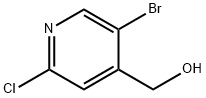 (5-bromo-2-chloropyridin-4-yl)methanol Struktur