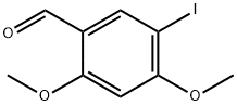 5-IODO-2,4-DIMETHOXY-BENZALDEHYDE Struktur