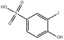 4-HYDROXY-3-IODOBENZENESUFONIC ACID, SODIUM SALT Struktur