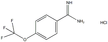 4-(Trifluoromethoxy)benzimidamide(HCl) Struktur