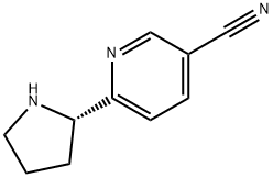 (S)-6-(Pyrrolidin-2-yl)pyridine-3-carbonitrile Struktur