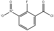 2-Fluoro-3-nitrobenzoyl chloride Struktur