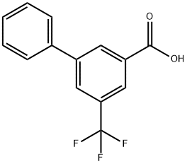 3-Phenyl-5-trifluoroMethylbenzoic acid Struktur