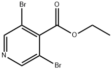 ETHYL 3,5-DIBROMOISONICOTINATE Struktur