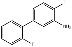 [1,1'-Biphenyl]-3-aMine, 2',4-difluoro- Struktur